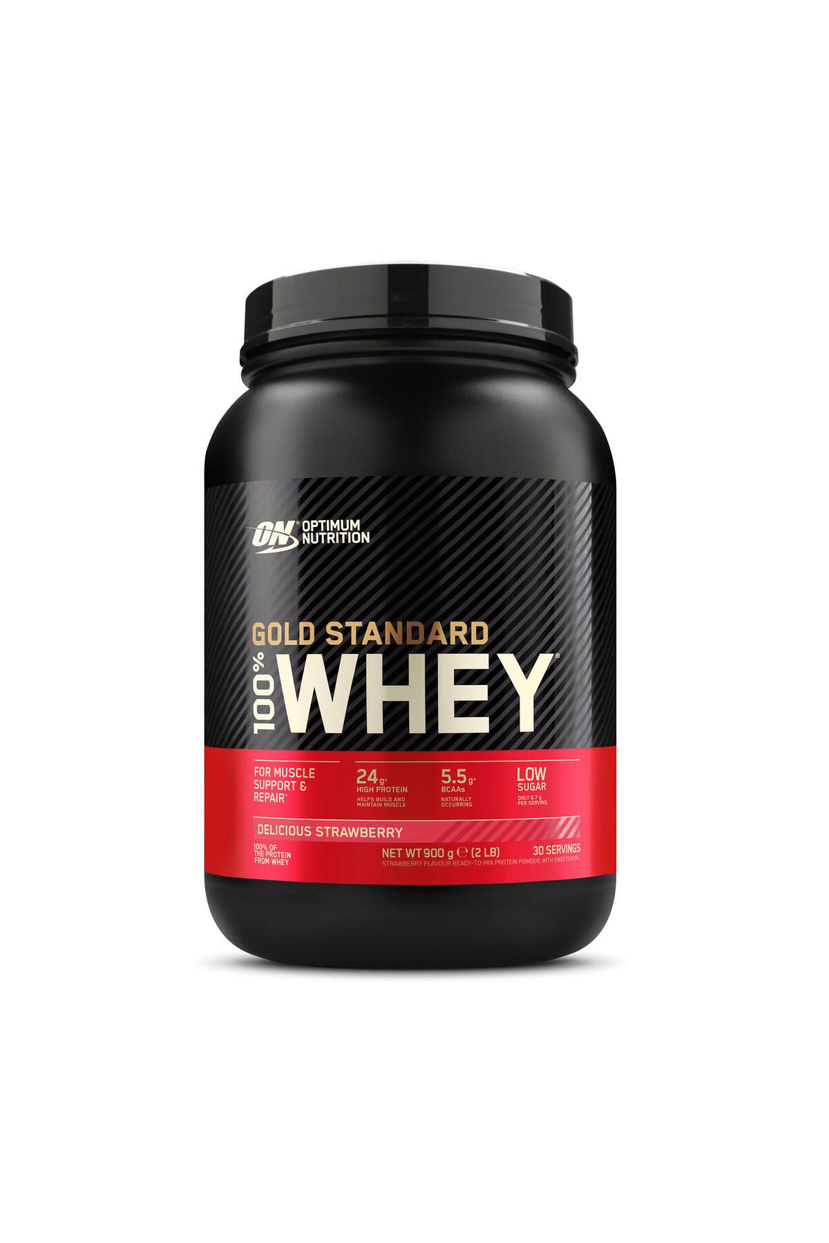 Optimum Nutrition Optimum Gold Standard Whey Protein Tozu - Çilek - 908 G