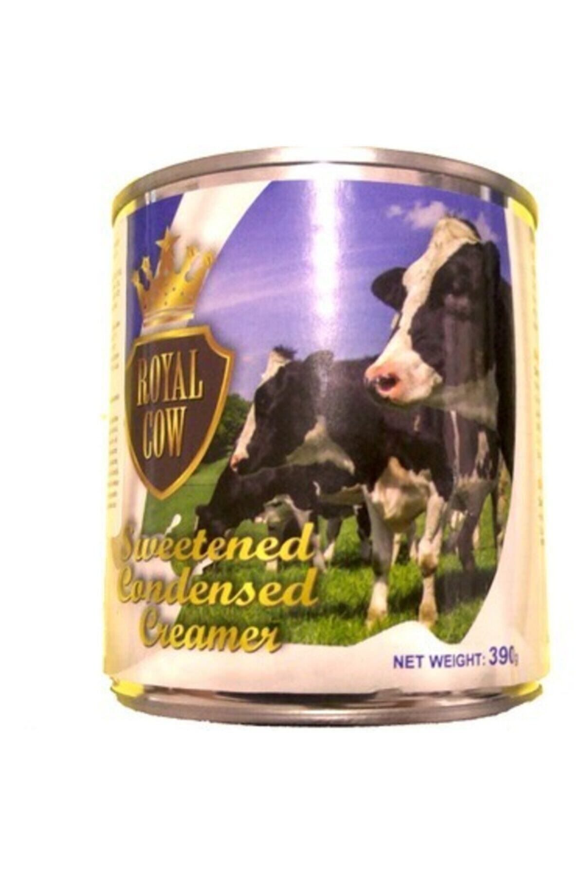 Royal Cow Milk - Şekerli Yoğun Süt Tatlandırılmış Yoğunlaştırılmış Süt 390 gr
