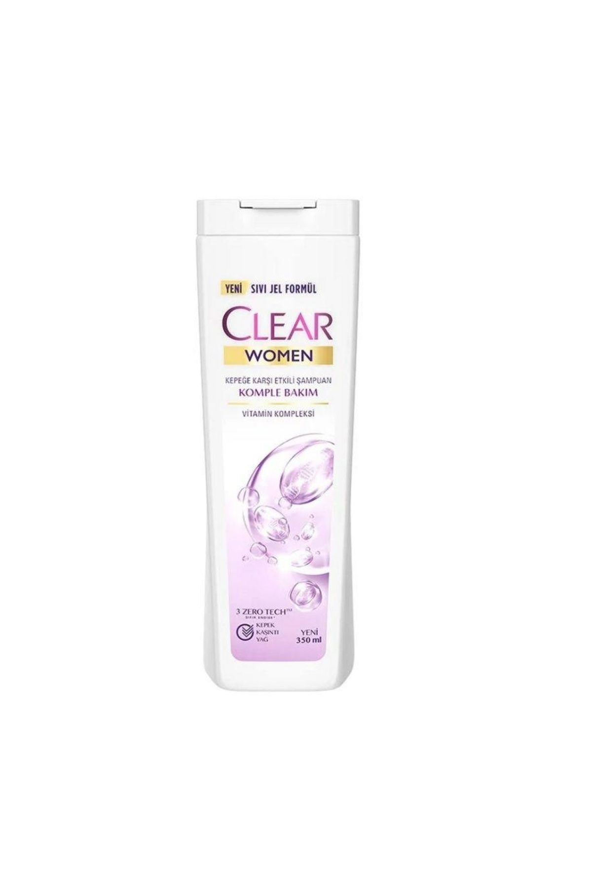Clear Şampuan 350 Ml. Women Komple Bakım (4'LÜ)