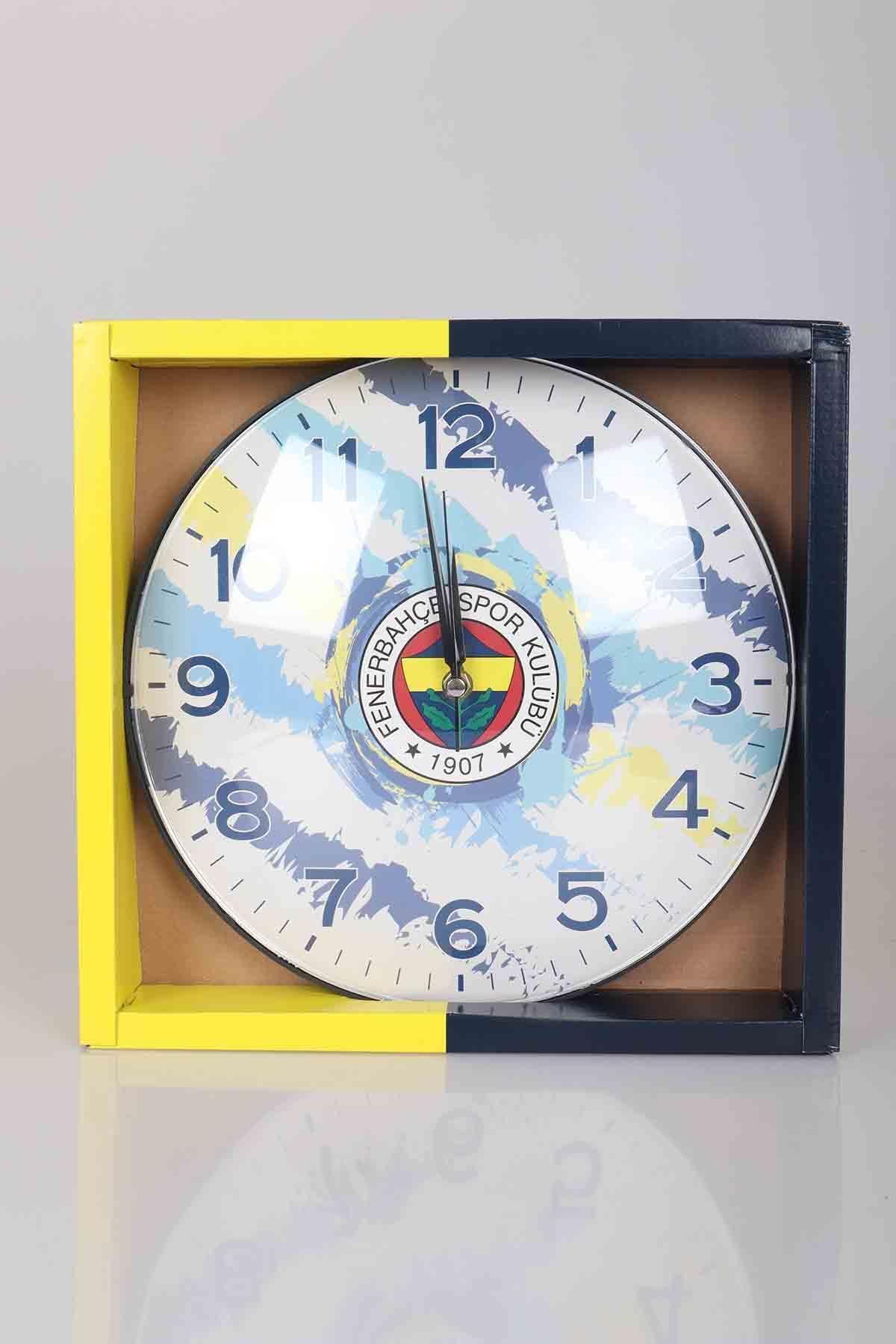 Fenerbahçe YENİ SEZON LİSANSLI FENERBAHÇE ÖZEL TASARIM DUVAR SAATİ