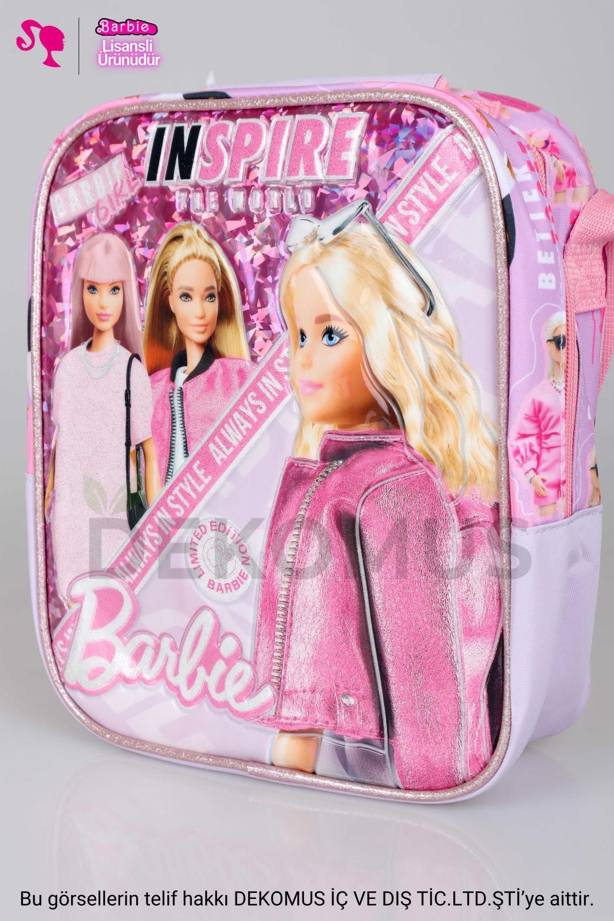 Barbie YENİ SEZON LİSANSLI BARBIE BESLENME ÇANTASI DUE INSPIRE YALITIMLI