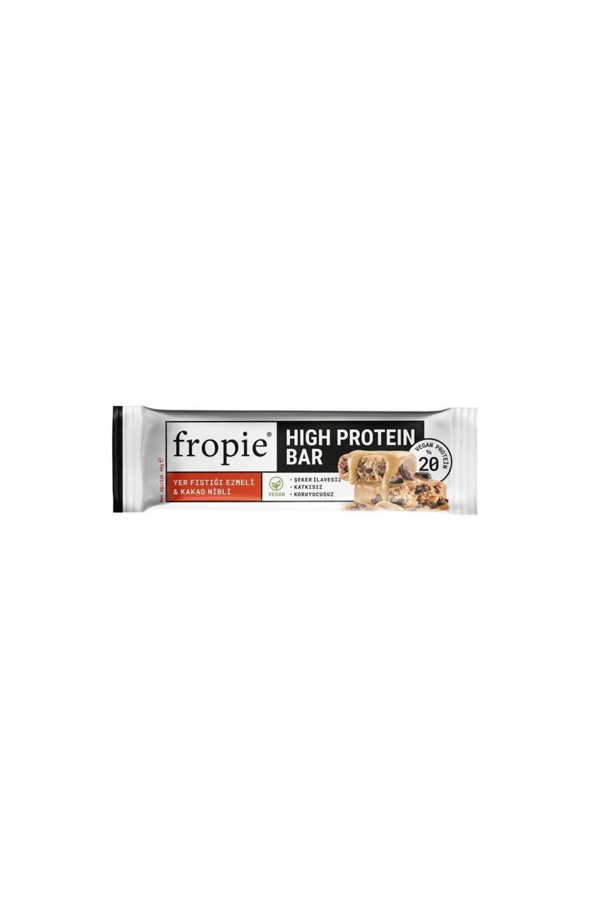 FROPİE Fropie Glutensiz Yer Fıstıklı&kakao Nibli Protein Bar 40 gr