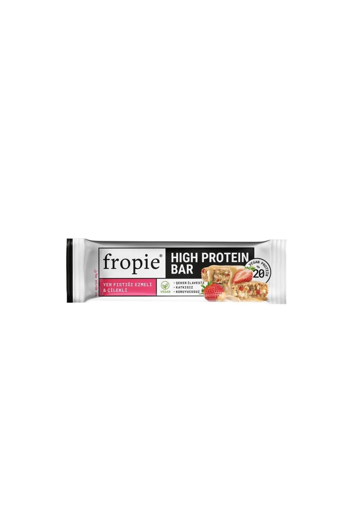 FROPİE Fropie Glutensiz Yer Fıstıklı&çilekli Protein Bar 40 gr