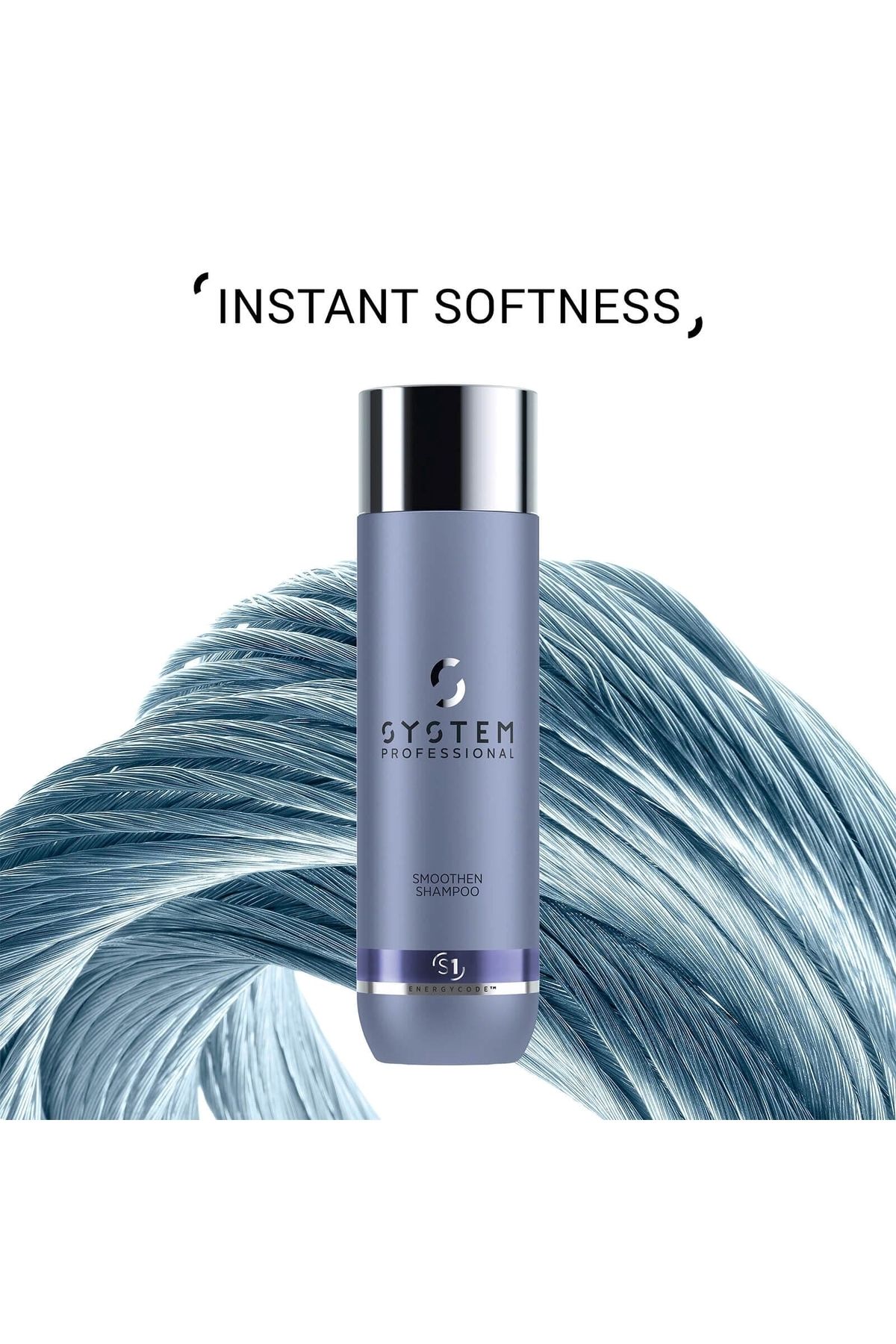 System Professional Smoothen shampoo Asi ve Kabarık Saçlar İçin Düzleştirici Şampuan 250ml noonlıne2