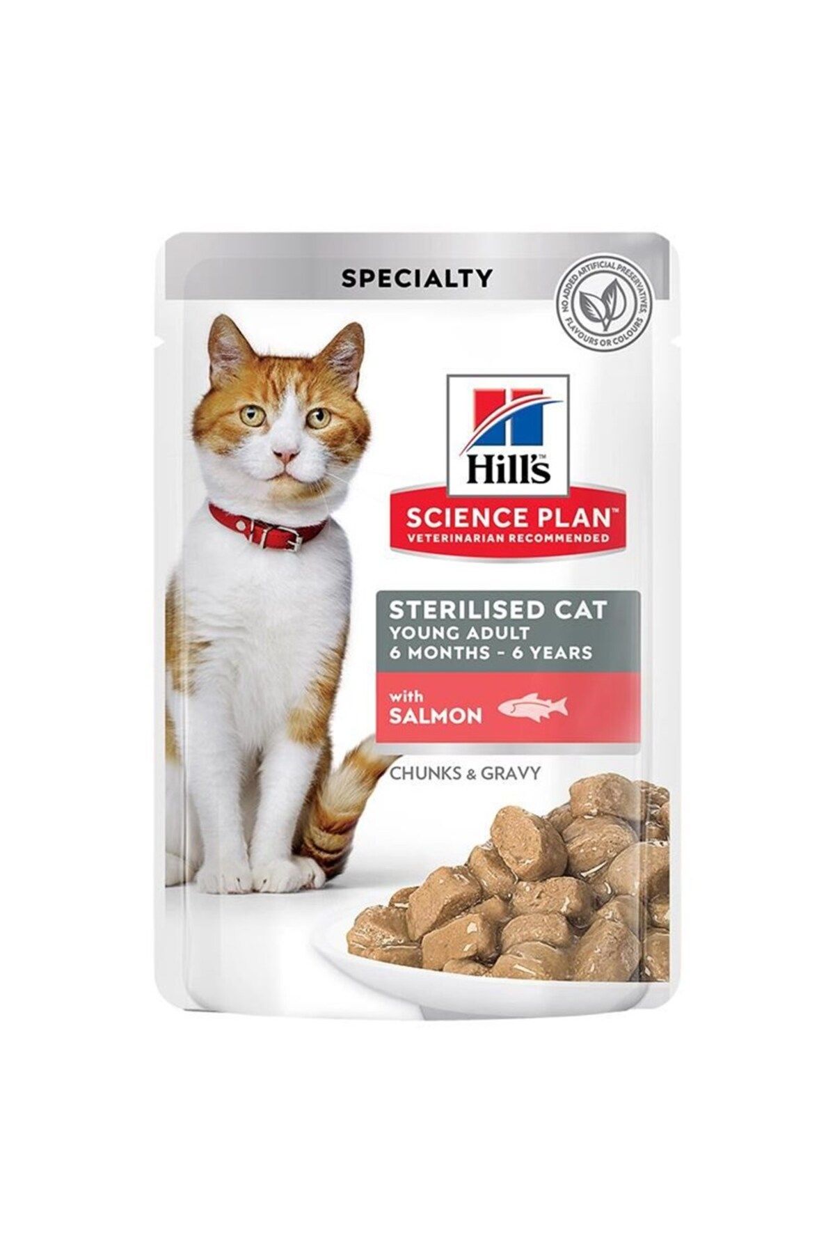 Hill's Gravy Somonlu Kısırlaştırılmış Kedi Konservesi 85 gr