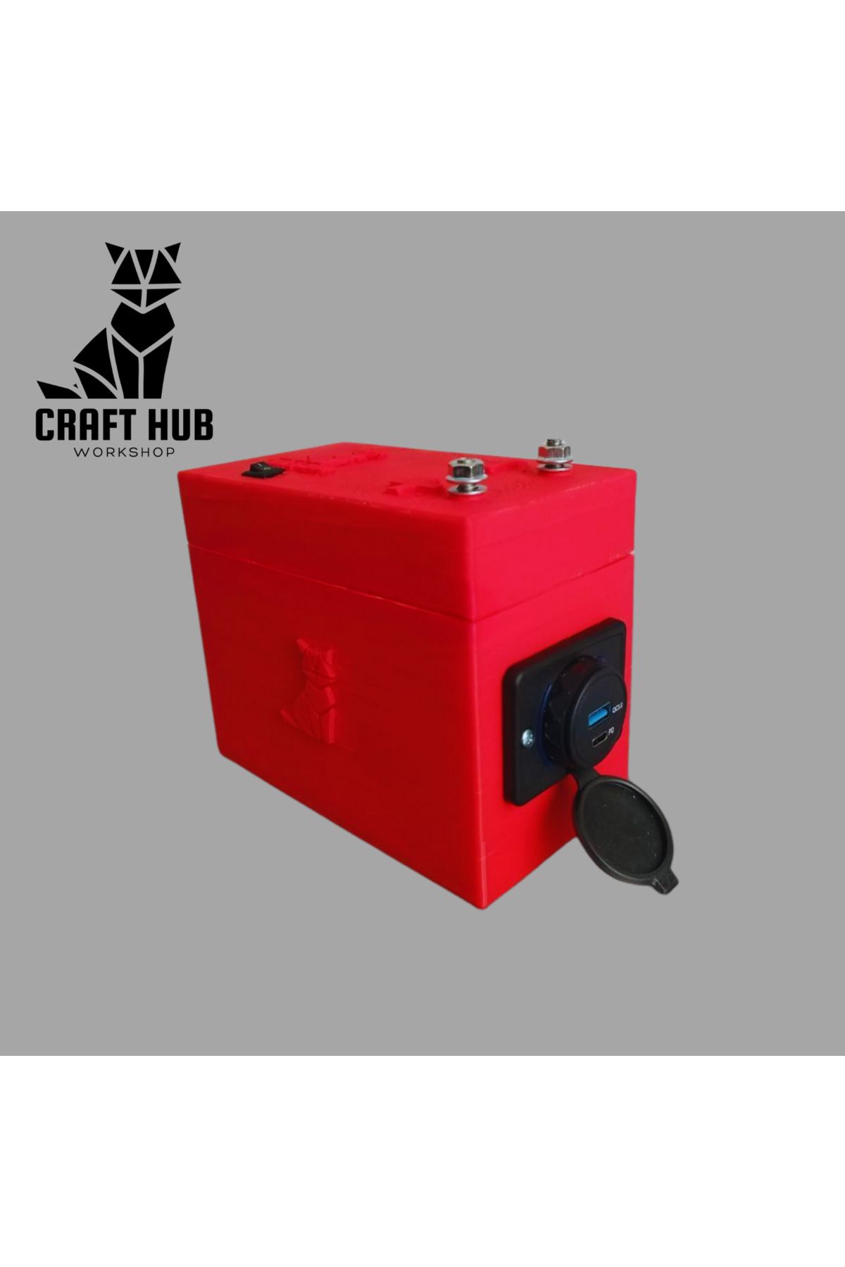 Craft Hub 12.8V LiFePO4 154 Wh Akü&Powerbank