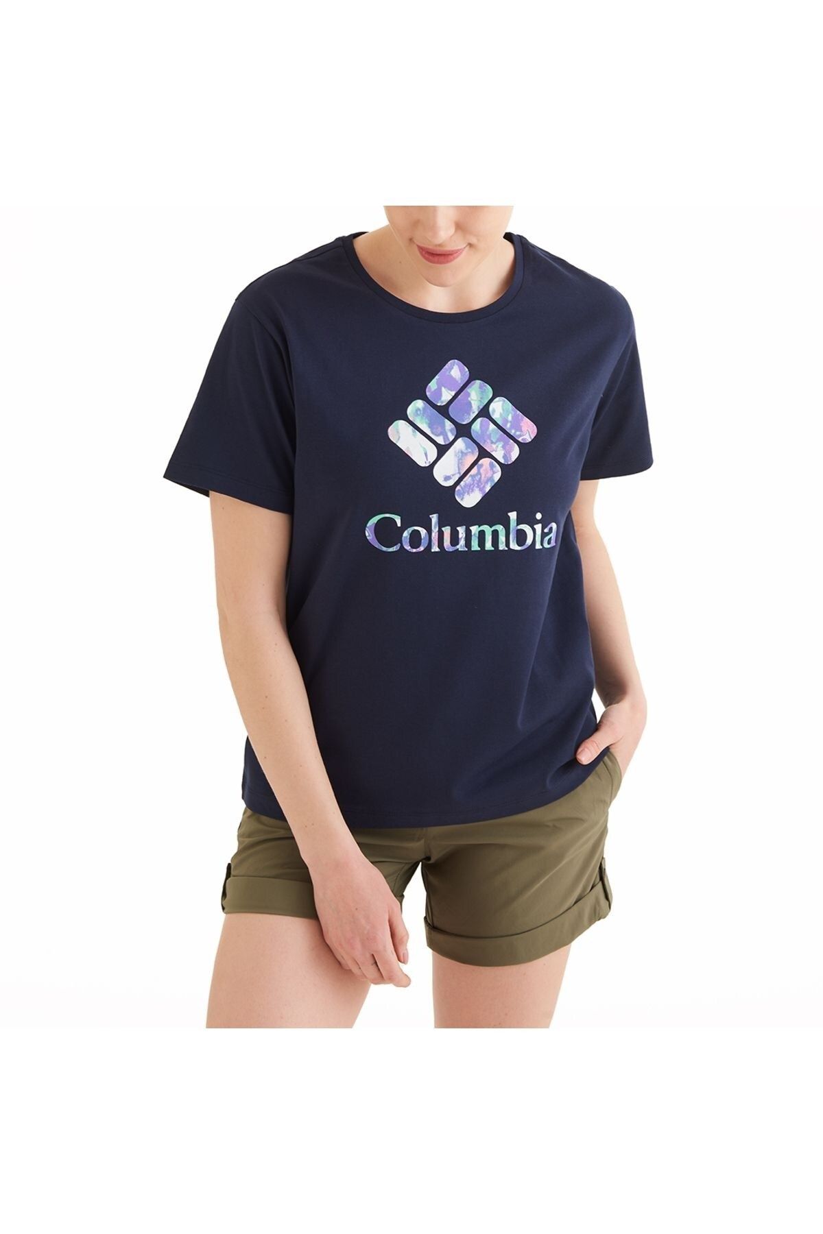 Columbia Cs0367 Csc W Gem Wısterıan Ss Tee Kısa Kollu T-Shirt