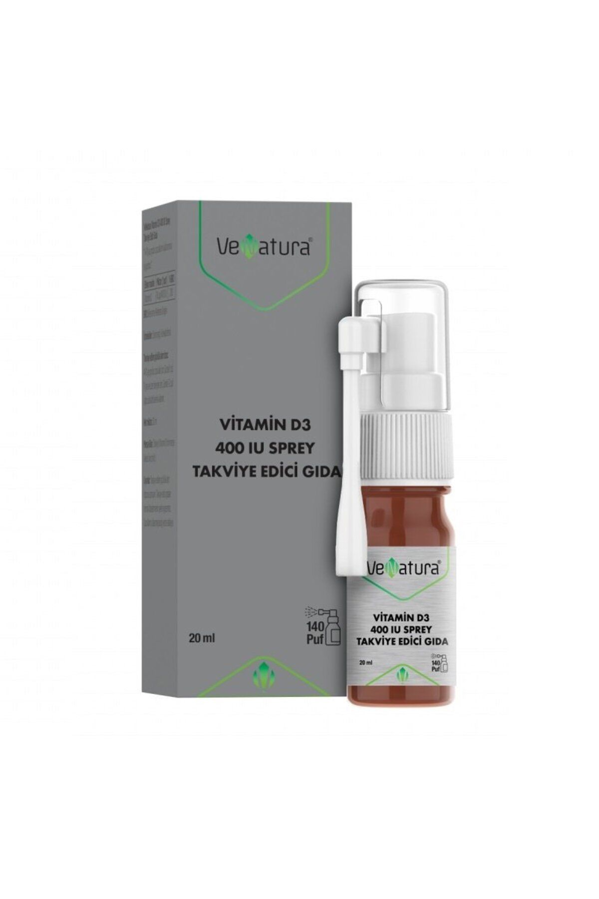 Venatura Vitamin D3 400 Iu Sprey Takviye Edici Gıda 20ml