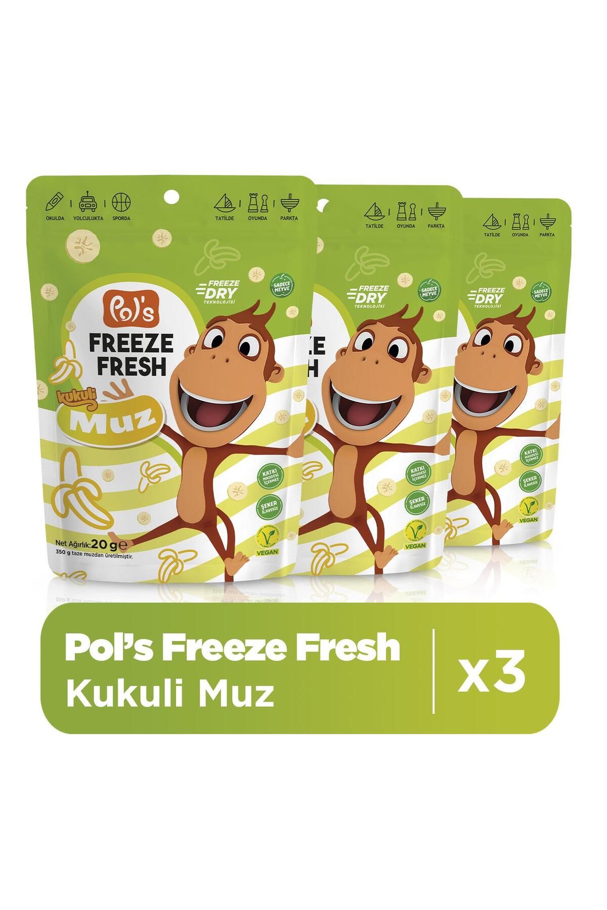 Pol's Freeze Fresh Kukuli Muz 20 g