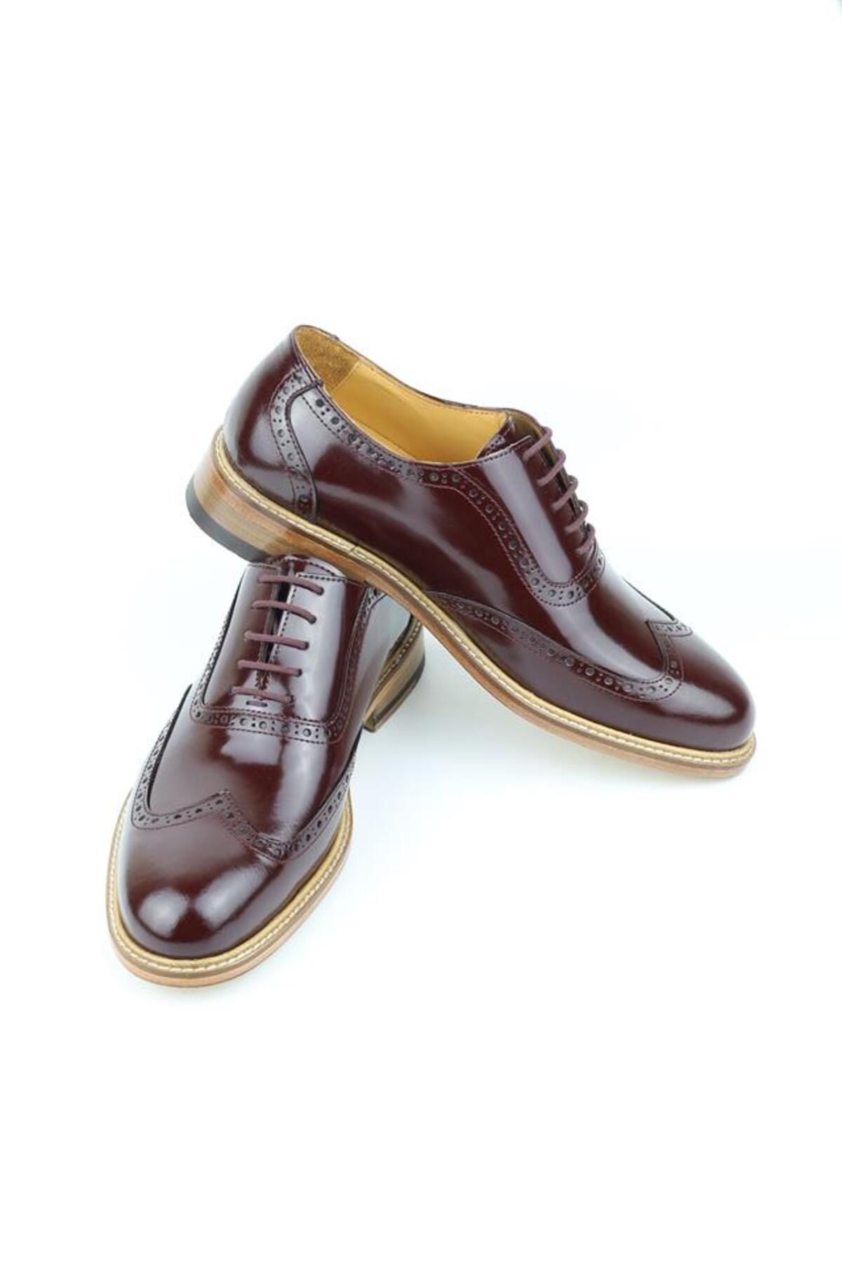 HARRY MANSON Model 072 Hakiki Açma Deri Erkek Klasik Ayakkabı