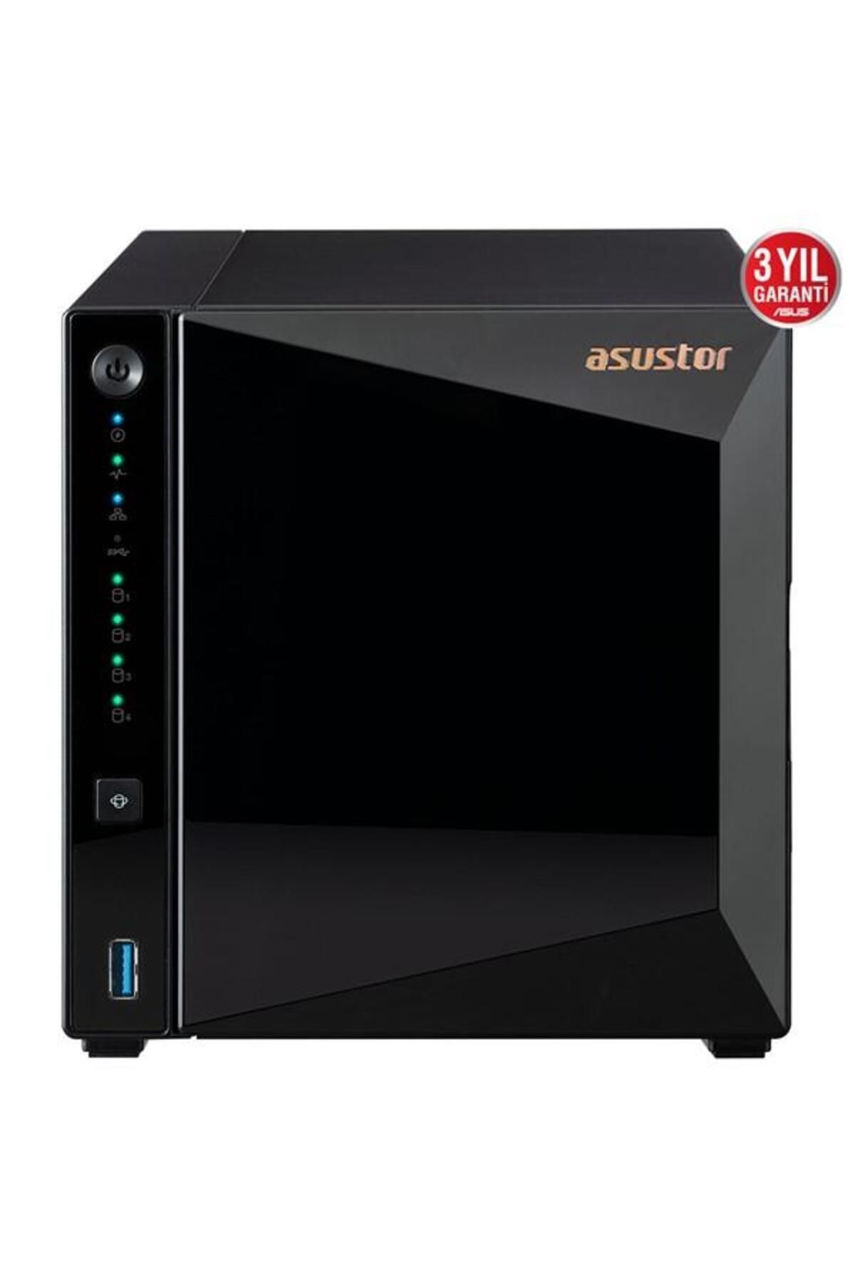 Asustor As3304t Realtek Qc 2 Gb Ram- 4-diskli Nas Server (DİSKSİZ)