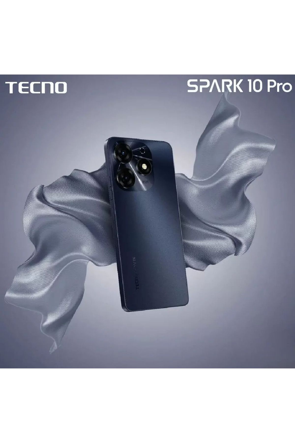 Tecno Spark 10 Pro Nfc 16 Gb 8 Gb Ram (8 GB ARTIRILABİLİR RAM) 256gb) Kablolu Kulaklık Hediye