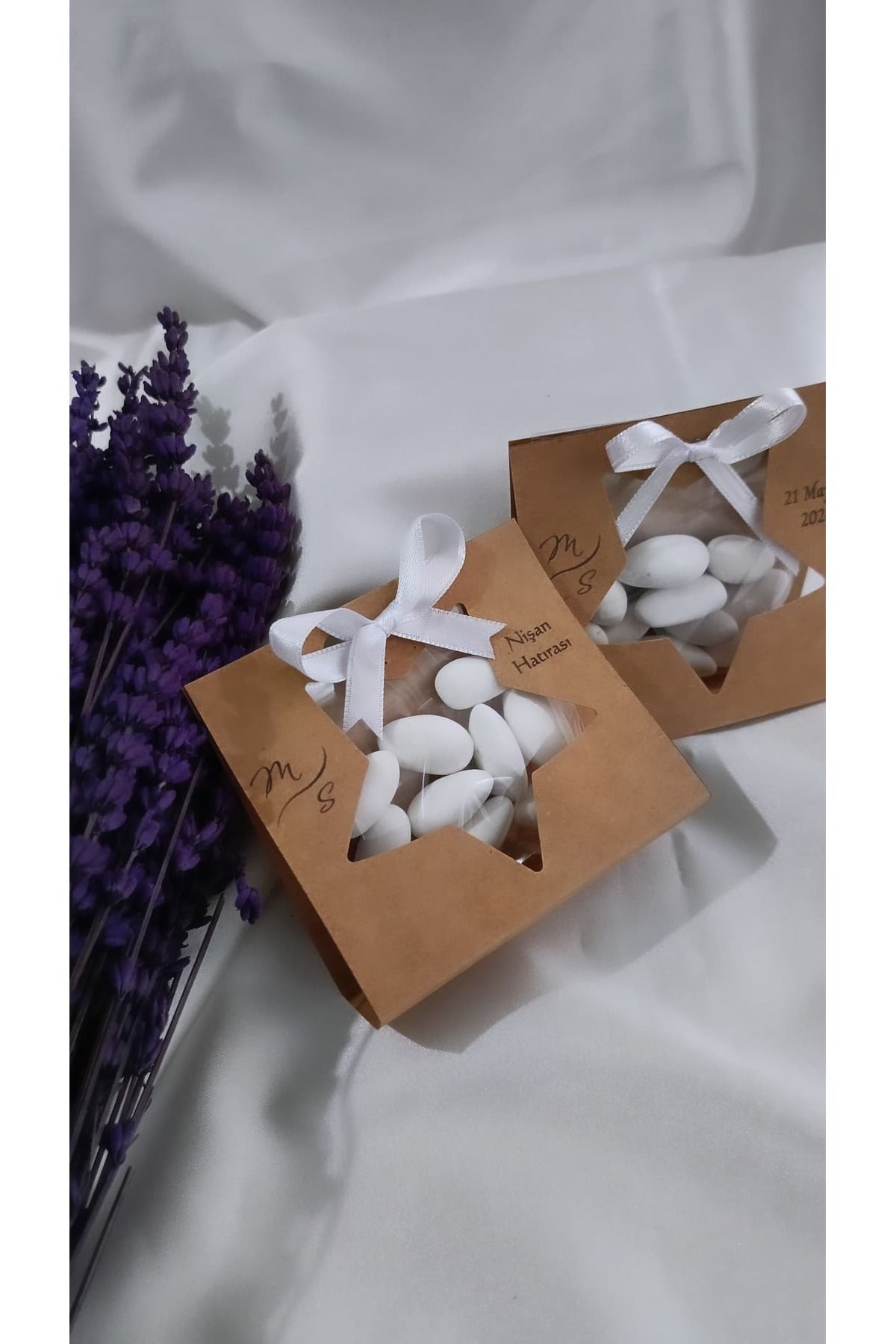 ErEs Atelier Söz nişan düğün kına hediyelik badem şekeri (15 adet)