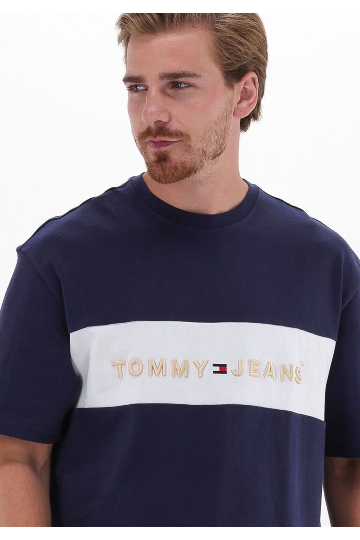 Tommy Hilfiger Erkek Regular Fit T-Shirt LACİVERT