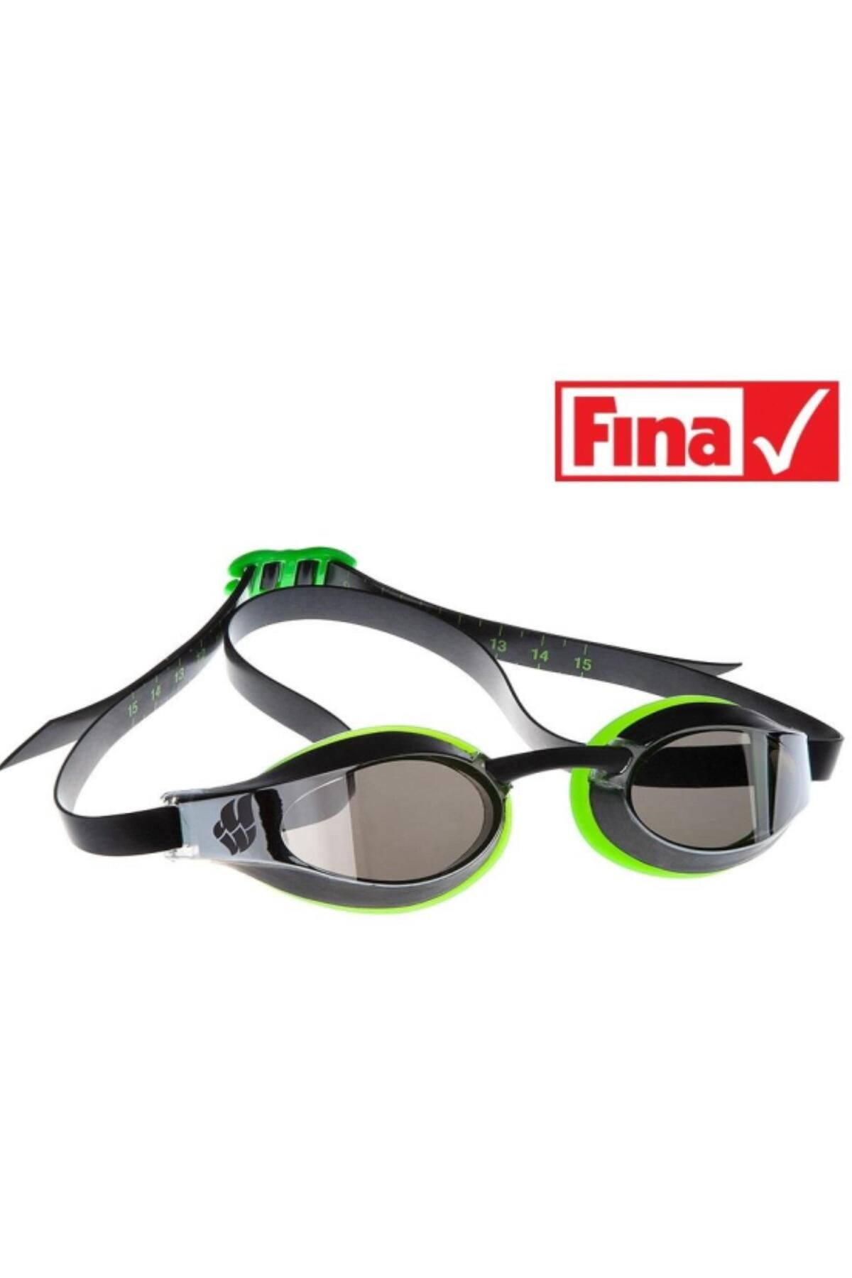 Mad Wave Racing goggles X-LOOK mirror Green One si