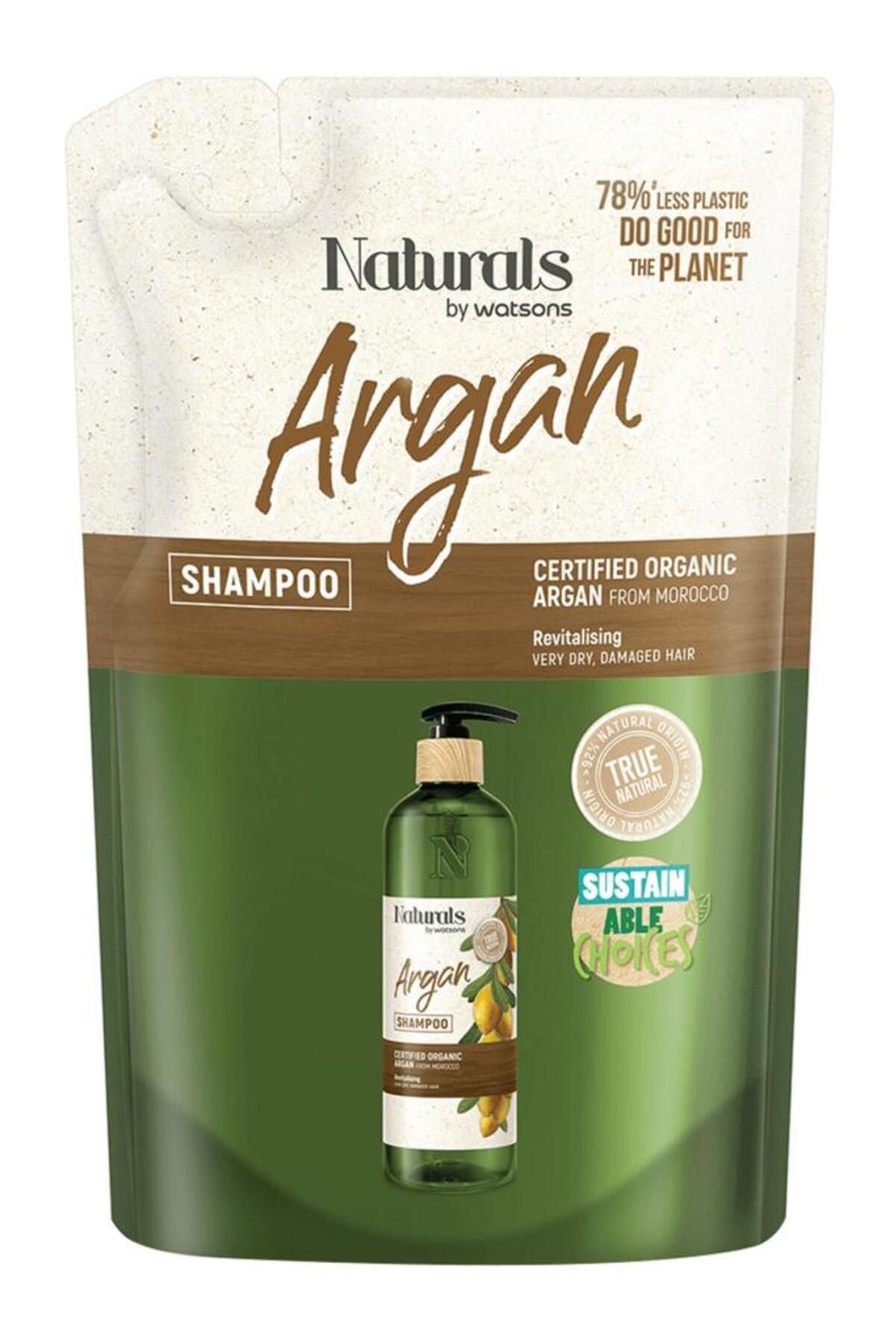 Naturals By Watsons Şampuan Argan 450 ml