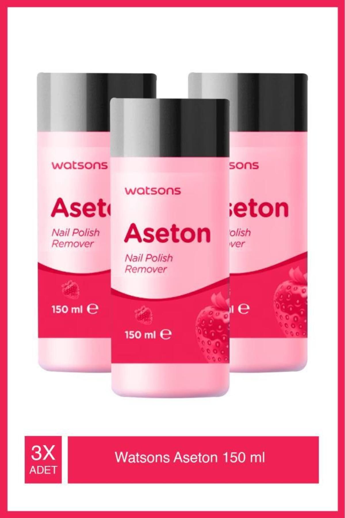 Watsons Aseton 150ml Tr X3 Adet