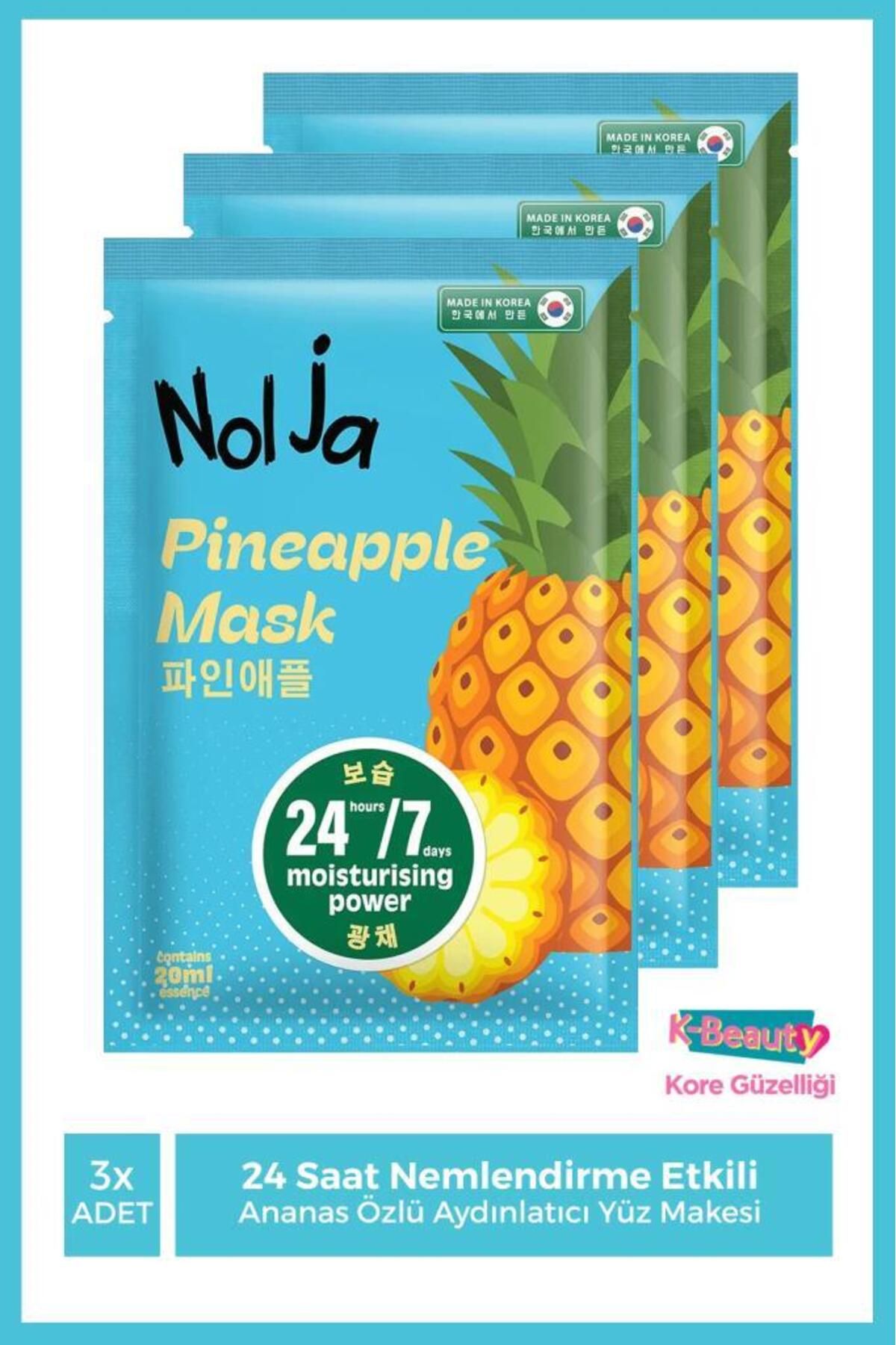Watsons Nolja Yüz Maskesi Ananas 24/7 3ad.