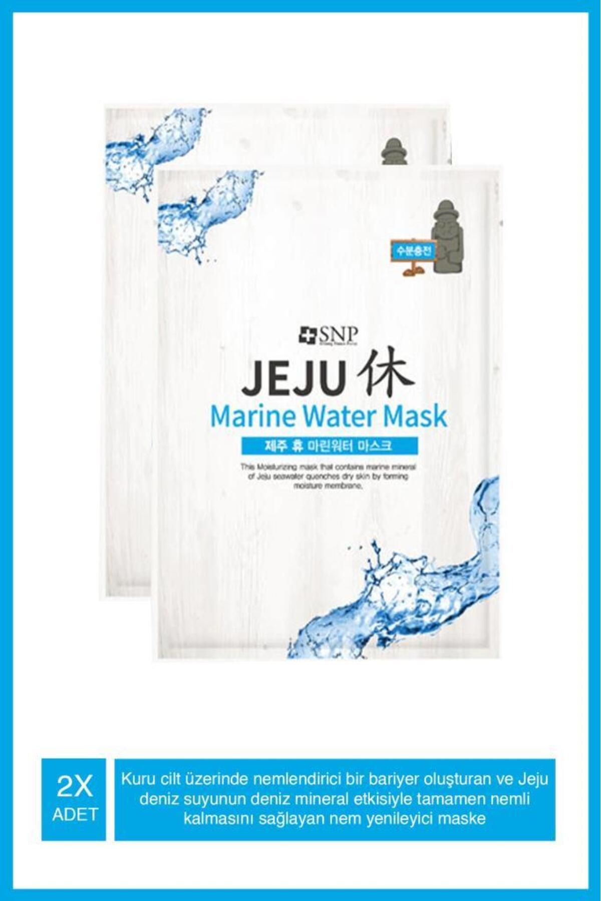 SNP Jeju Rest Marıne Water Maske 22 Ml*2