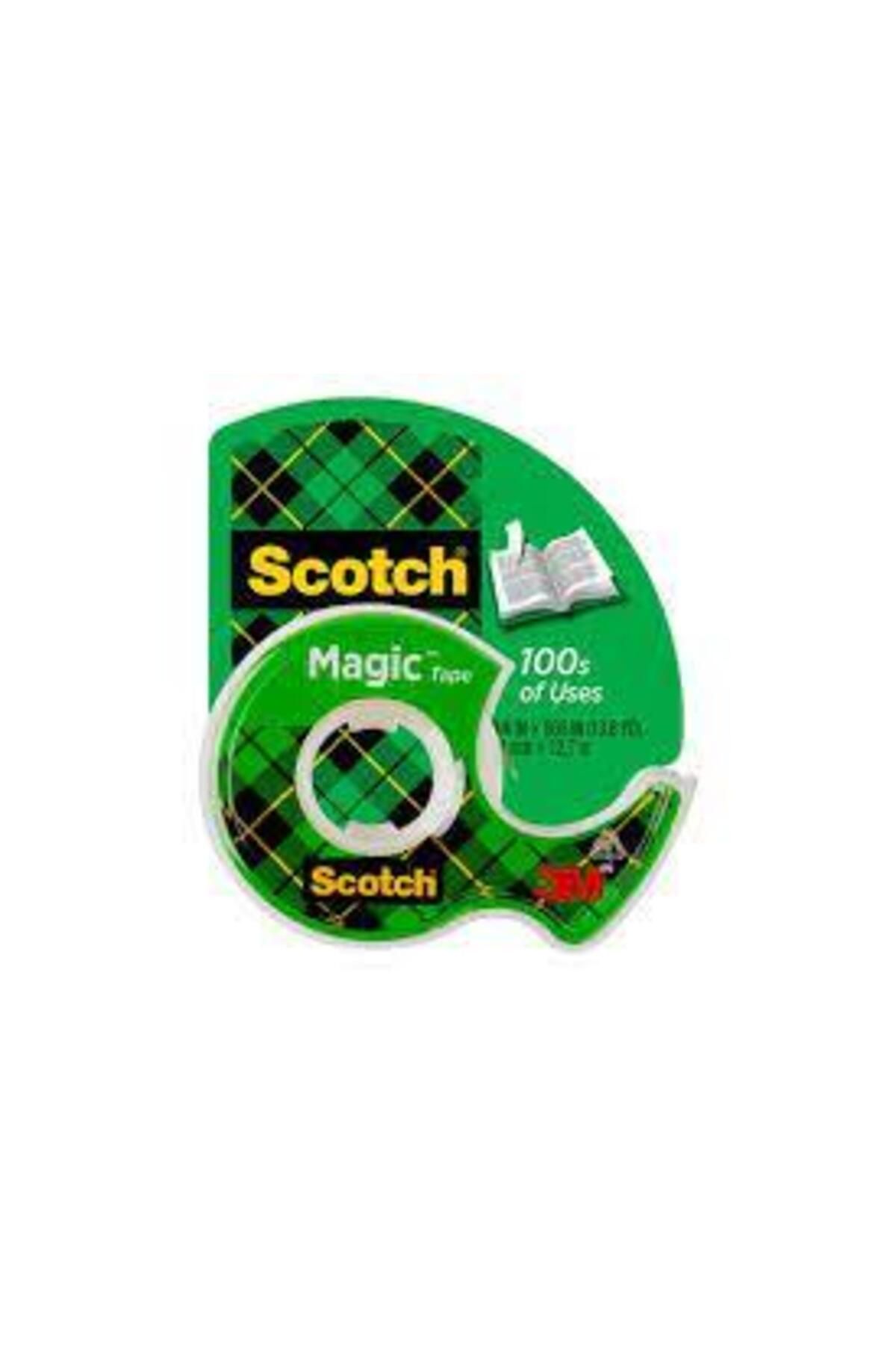 Scotch 3m 810 Magıc Tape 19mm*7,5mt Kesicili