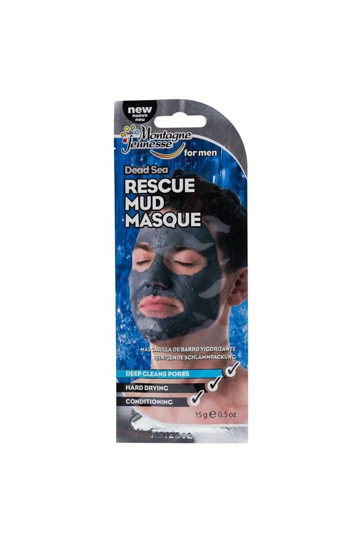 MONTAGNE JEUNESSE Montagne Jeunesse Men Dead Sea Rescue Erkek Yüz Maskesi 25 gr 83800042821