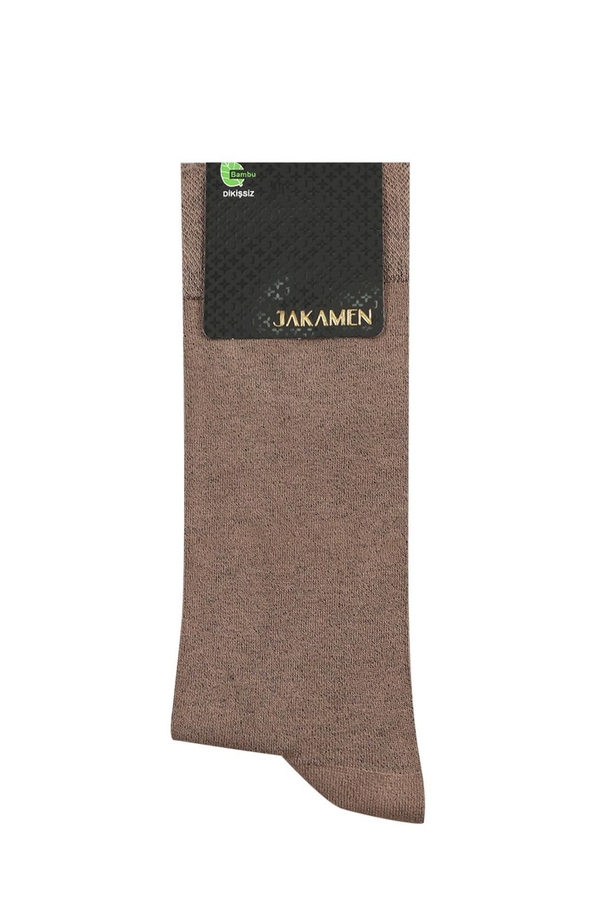 Jakamen Vizon Bambu Soket Çorap