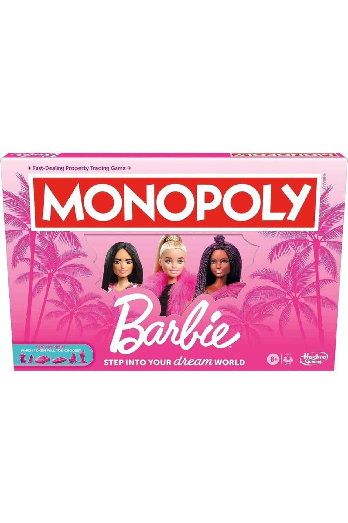 Barbie Monopoly Barbie Edition English G0038 Lisanslı Ürün