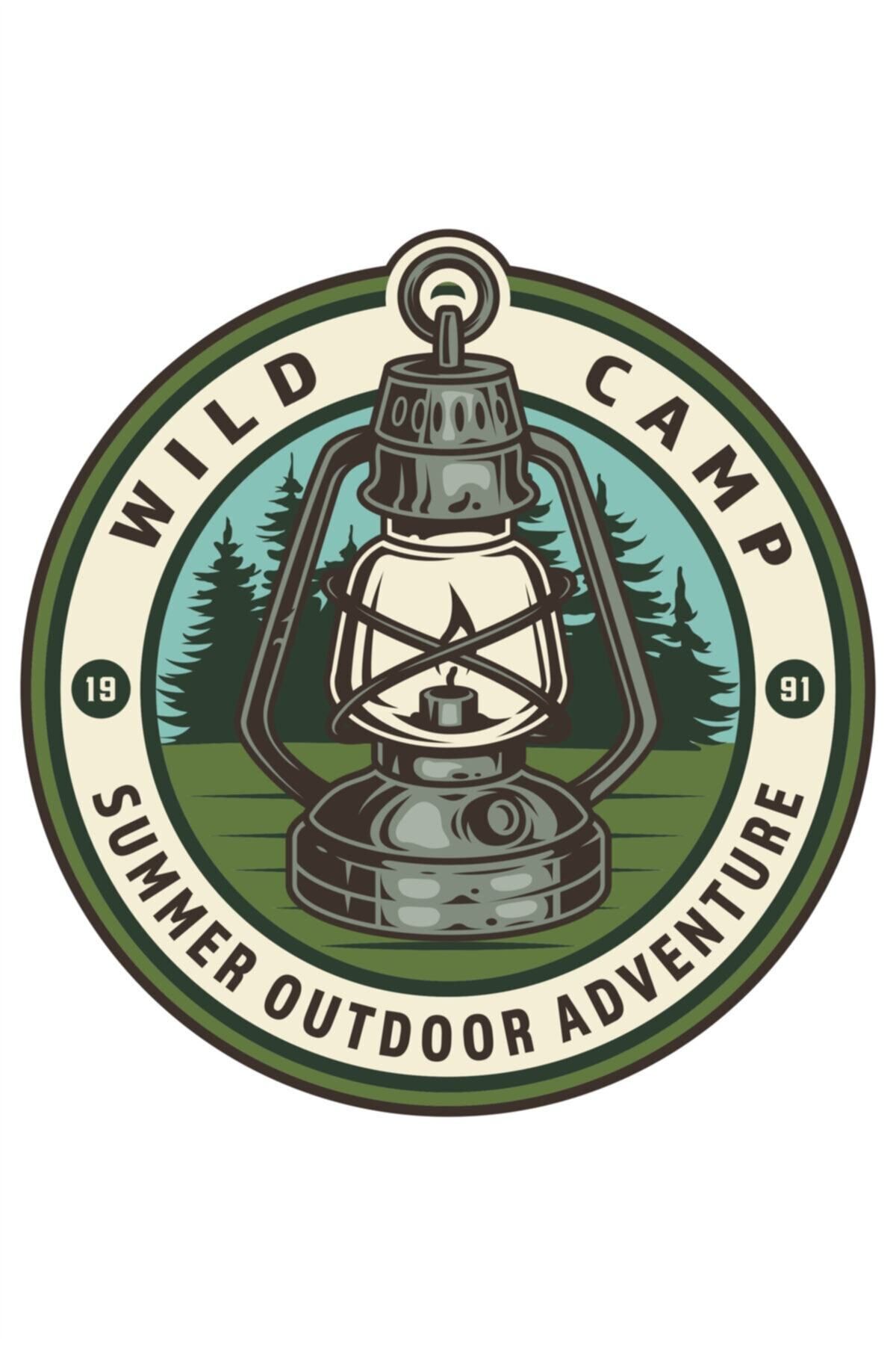 HMNL Off Road Camping Adventure Kamp Fener Off Road Sticker 10 X 9,5 cm