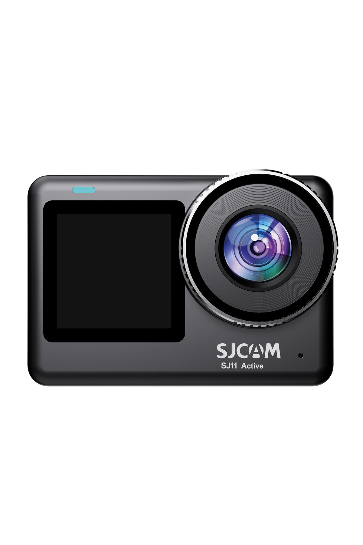 SJCAM Sj11 Active Dual Screen 20mp 5ghz Wi-fi 4k Uhd H.265 Su Geçirmez 154° 1300mah Aksiyon Kamerası Siyah