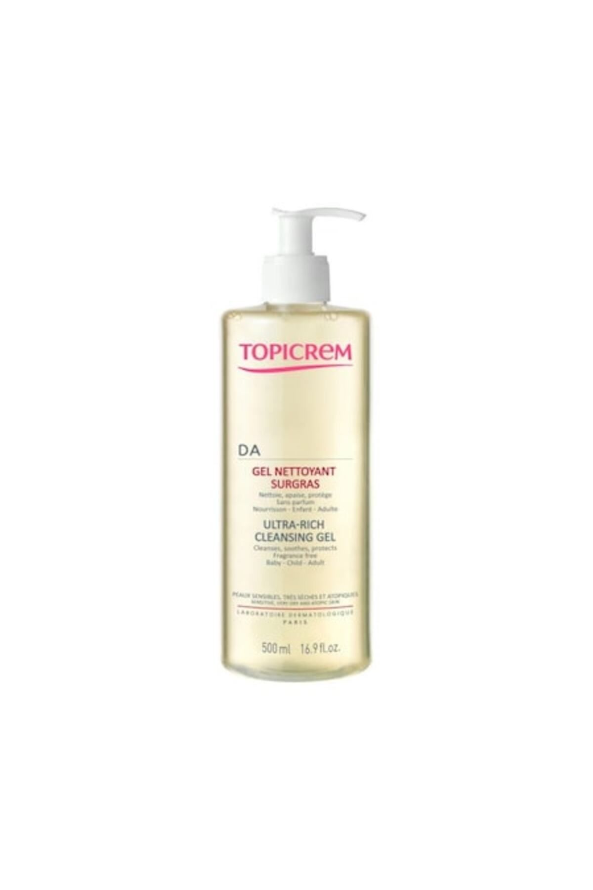 Topicrem Ad Ultra Rich Cleansing Gel Face And Body 500ml