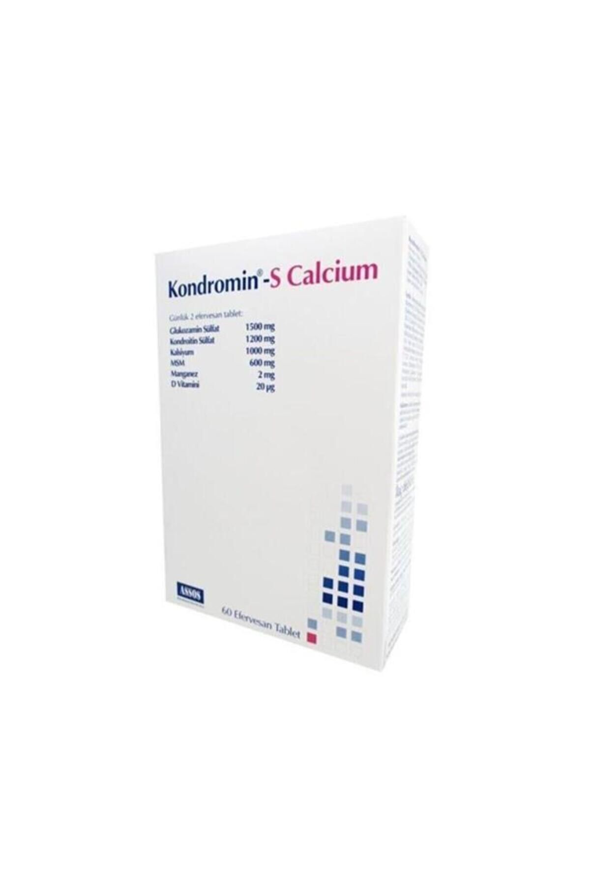 Assos Kondromin S Calcium 60 Efervesan Tablet