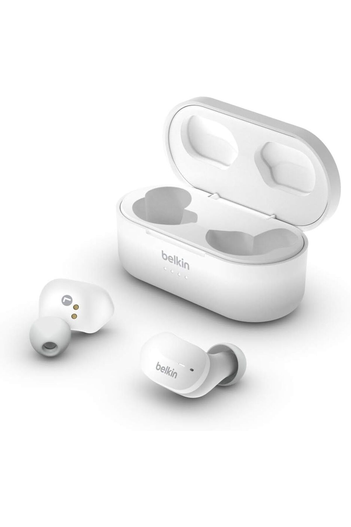 Genel Markalar Belkin Soundform Move Kablosuz Kulaklık (şarj Kılıflı Bluetooth Kulaklık, Dokunmatik Kontroller, Ipx