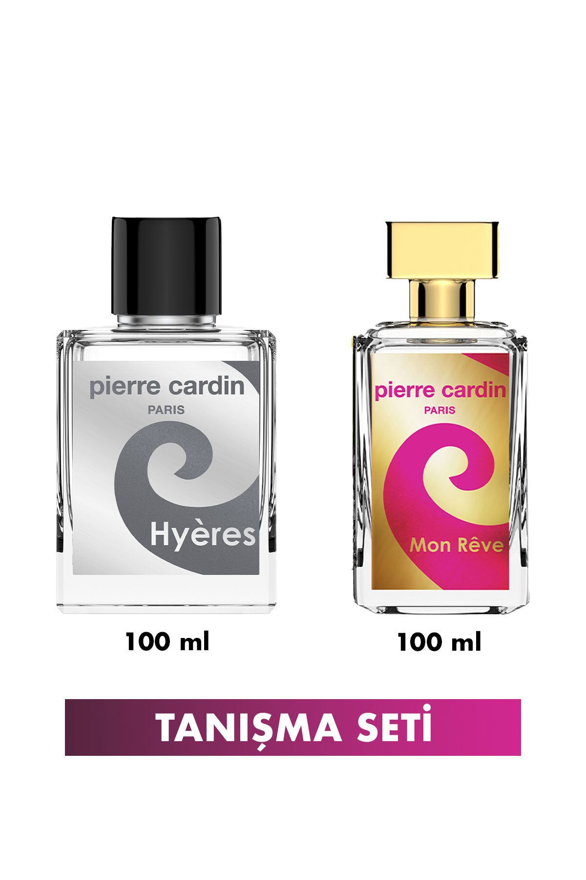 Pierre Cardin Mon Reve Ve Hyeres Edt 100 ml Kadın Erkek Parfüm Seti Stcc021303