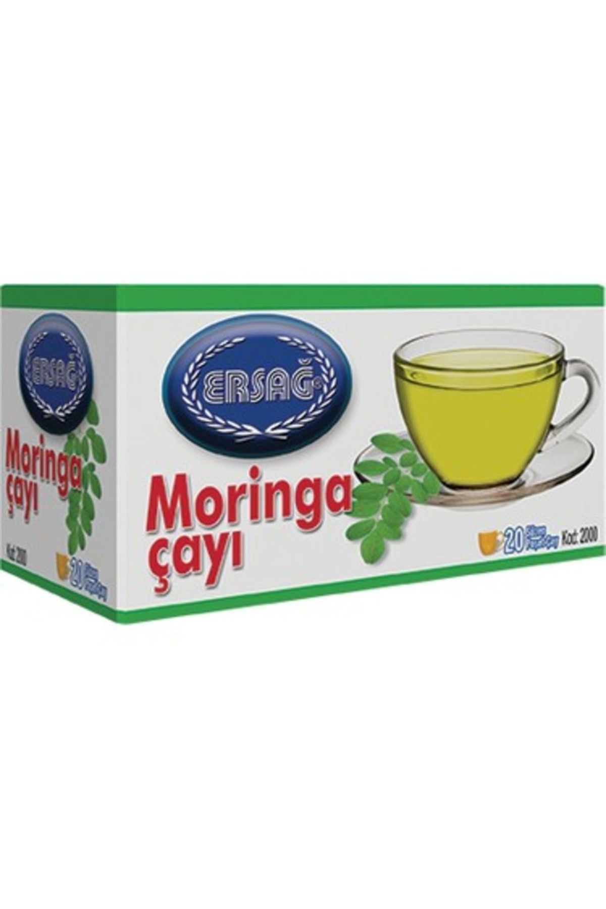 Ersağ Moringa Çayı 20 Tekli Poşet