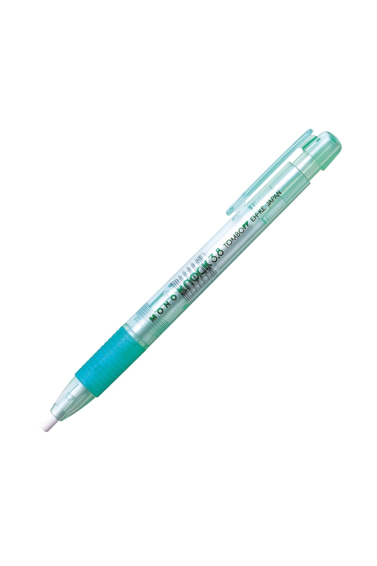 Tombow Mono Knock 3.8mm Kalem Silgi Şeffaf Yeşil