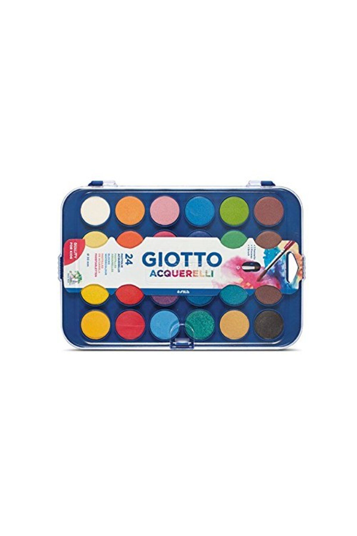 Giotto Sulu Boya 24 Renk Çap 30 mm