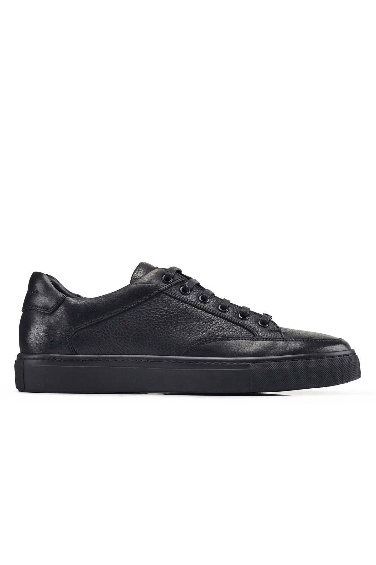 Nevzat Onay Siyah Bağcıklı Erkek Sneaker -21411-