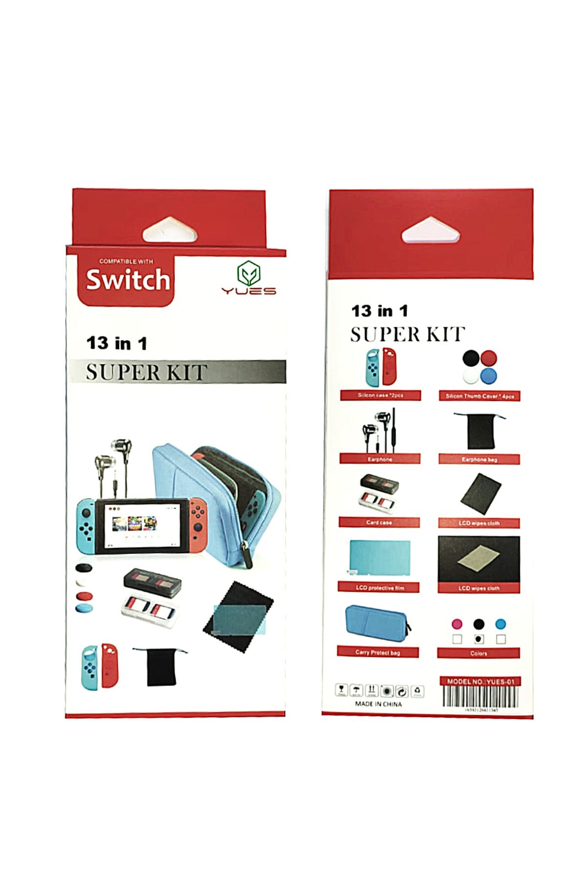 nintendo switch 13in1 Super Kit Çanta Ve Aksesuar Seti
