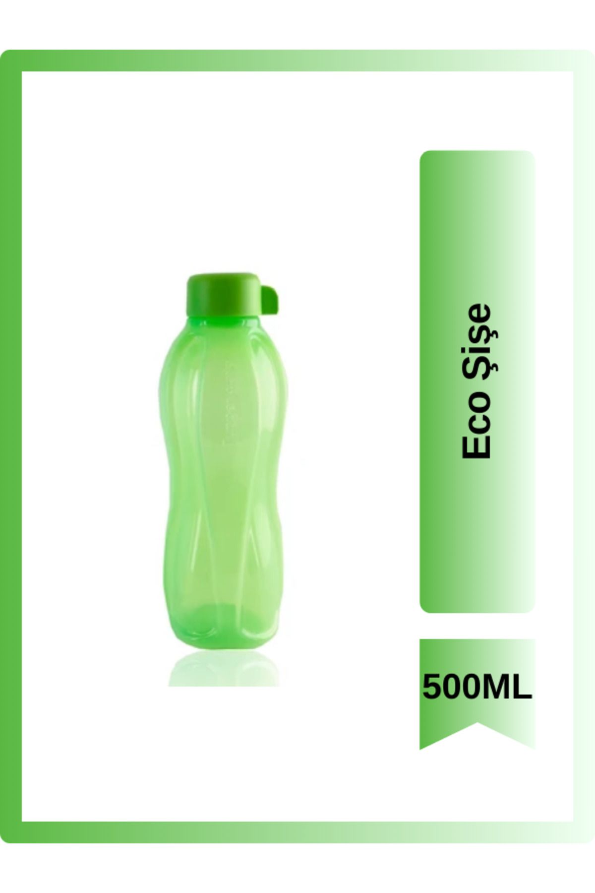Tupperware Eco Şişe 500ML Yeşil