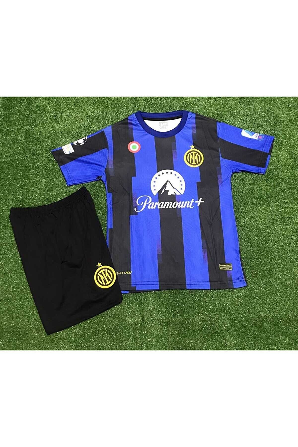 Armageddon Inter 2023/24 Sezon Lautaro Martinez Çocuk Forması Şort Çorap 3'lü Set