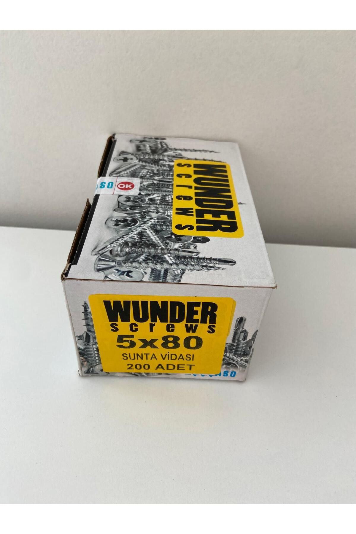 WUNDER 5.0X80 SUNTA VİDASI (200)