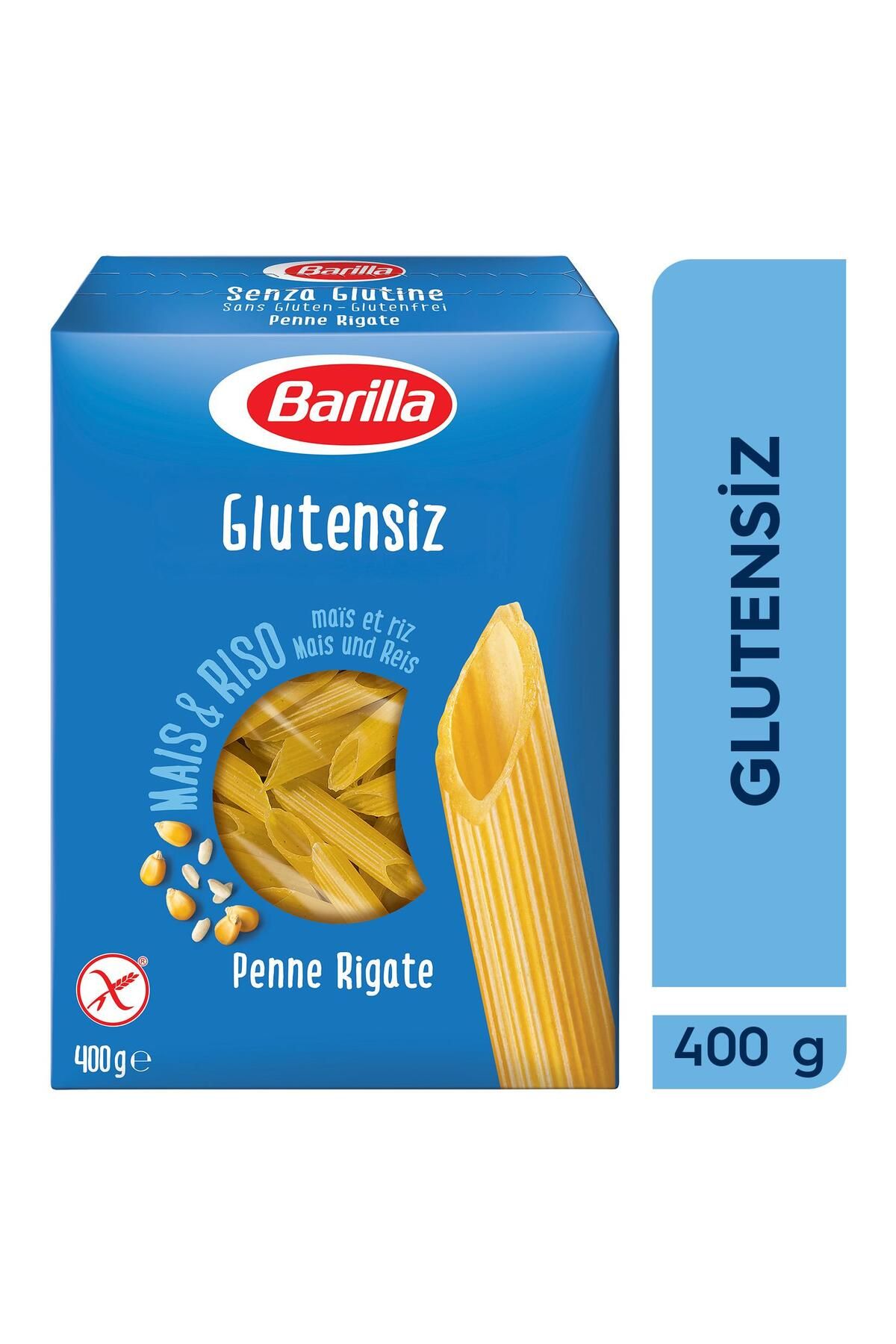 Barilla Glutensiz Penne Rigate/ Kalem Makarna 400 gr