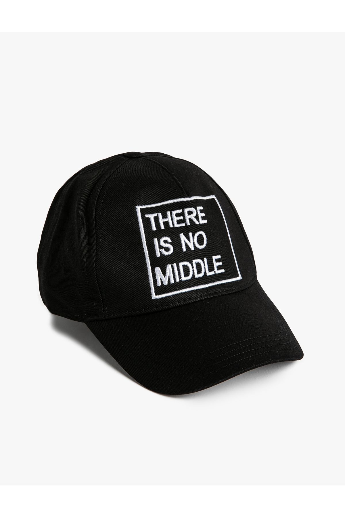 Koton Kep Şapka Slogan Işlemeli Pamuklu