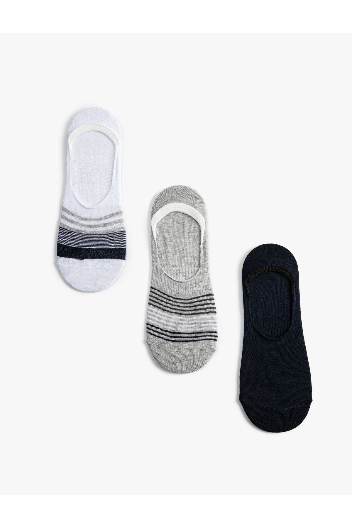 Koton 3'lü Sneaker Çorap Seti Çok Renkli