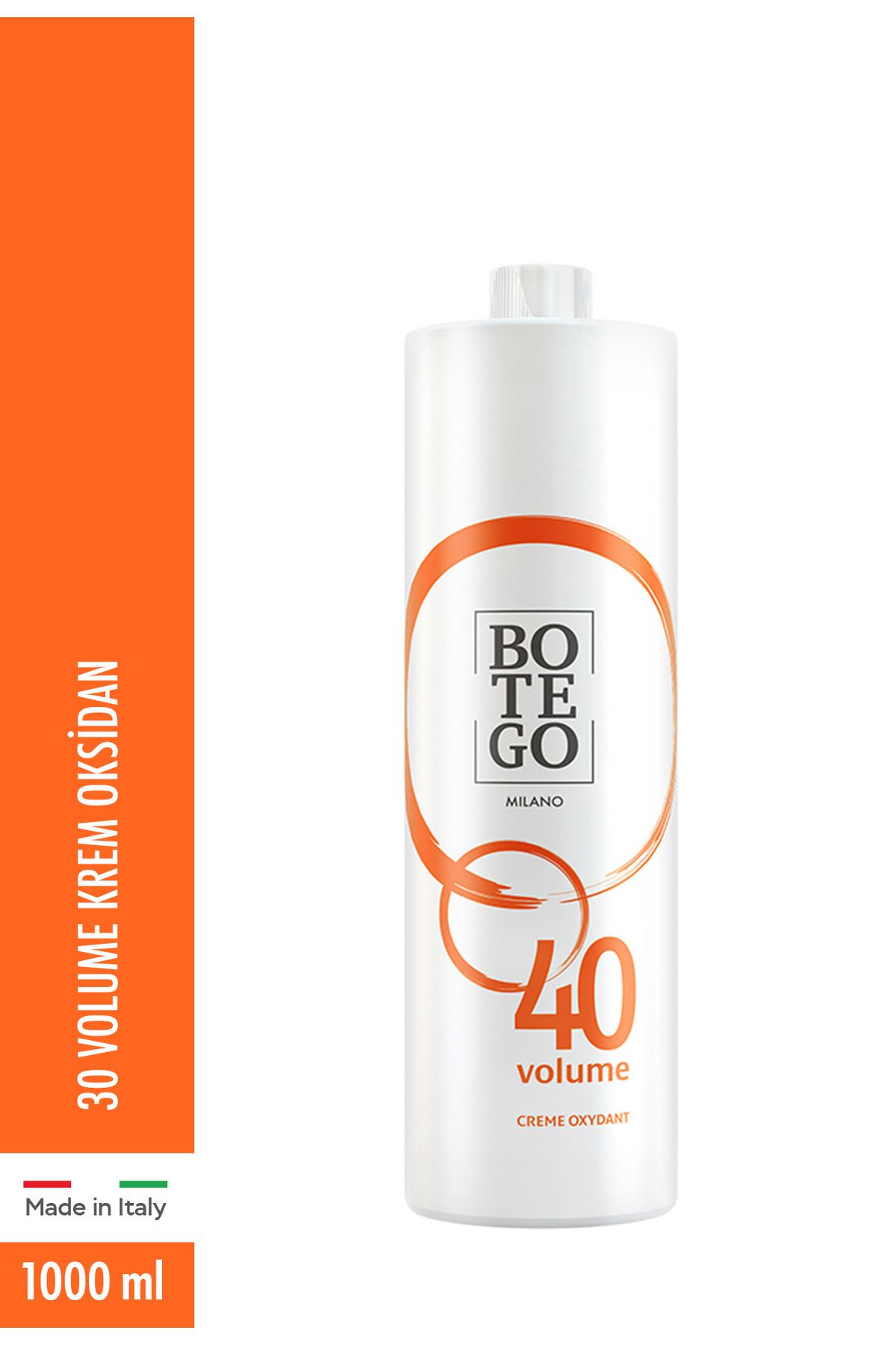 botegohair Botego Milano Krem Oksidan %12 40 Volume 1000 ml