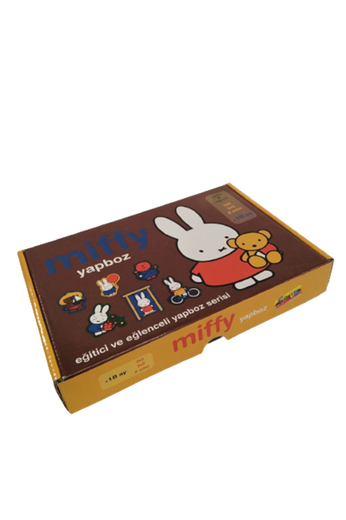 Keskin Color Miffy Puzzle 3x2 3x3 6 Adet