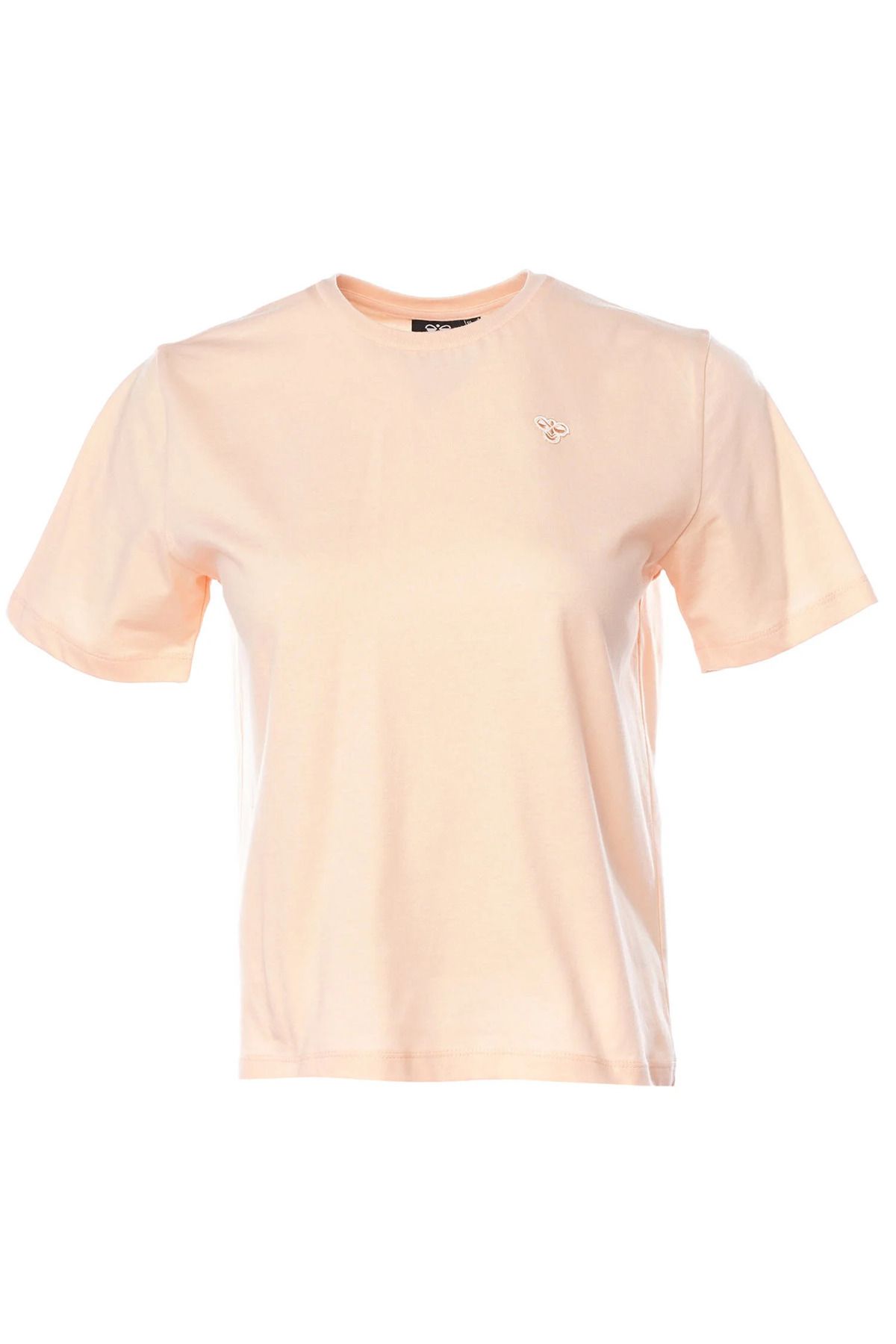 hummel Hmlt-ıc Icona Regular T-shırt Kadın T-shirt 911867-2518 Peach Parfaıt