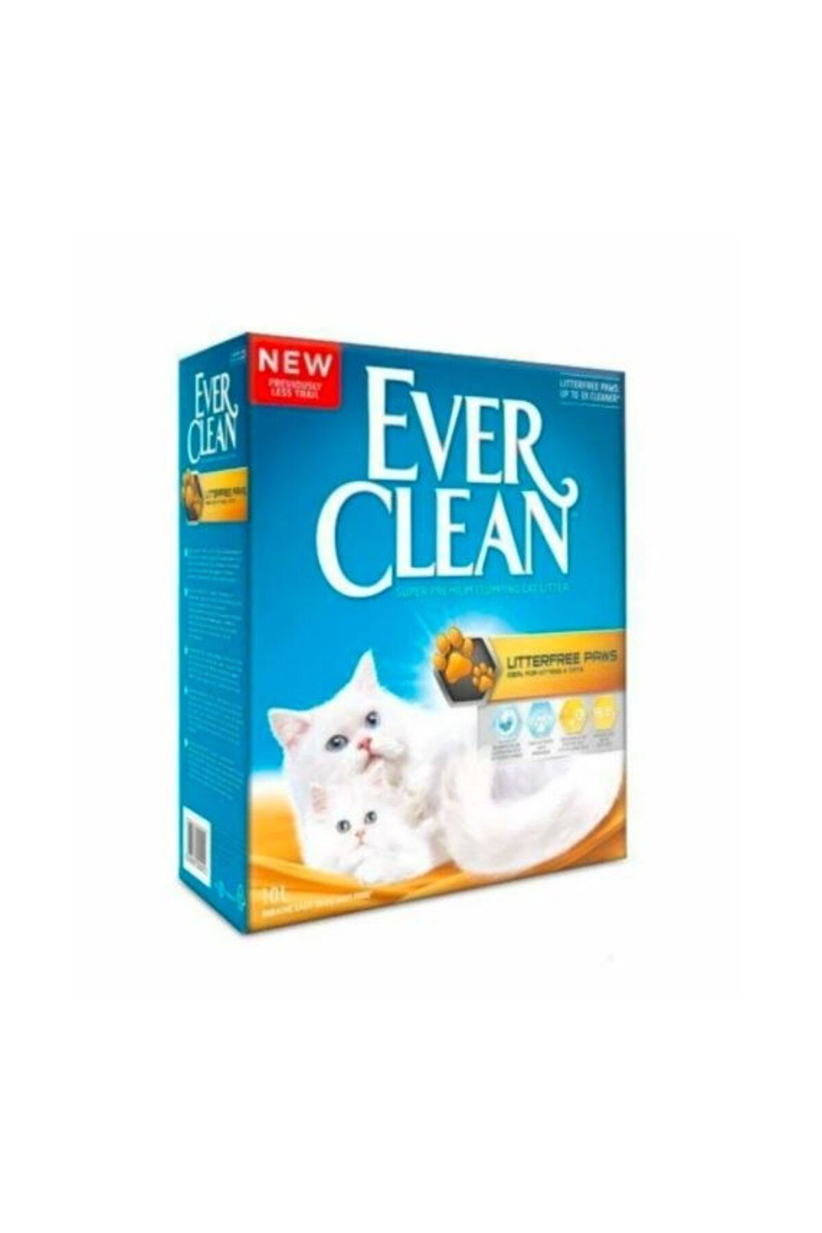 Ever Clean Litterfree Paws Iz Birakmayan Kalın Taneli Topaklaşan Kedi Kumu 10 L