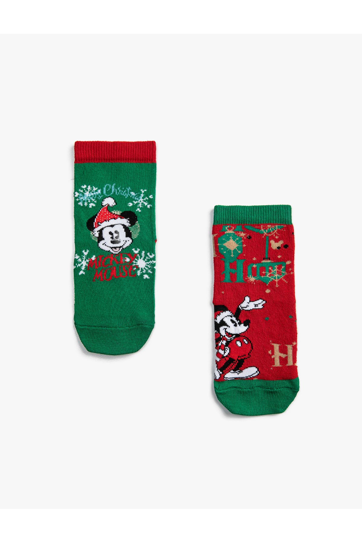 Koton 2'li Mickey Mouse Baskılı Çorap Lisanslı