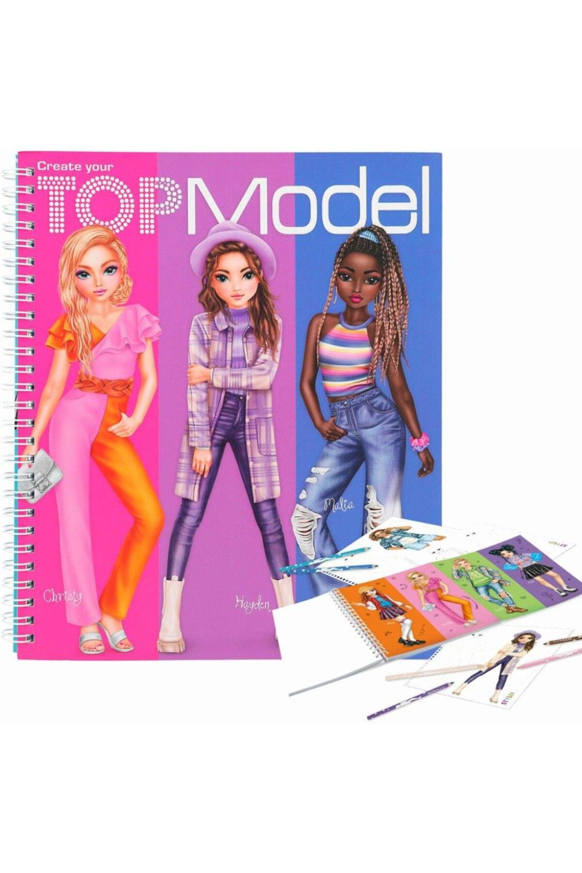 Top Model Create Your Topmodel Colouring 0412447_a